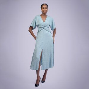 turquoise maxi dress