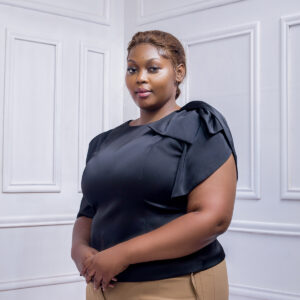 tops shoulder bow satin