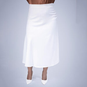 satin skirt defne