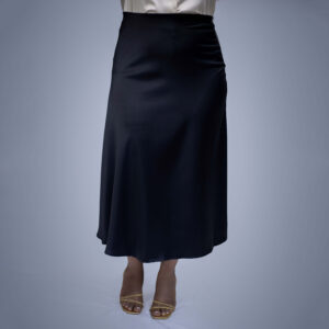 satin skirt defne