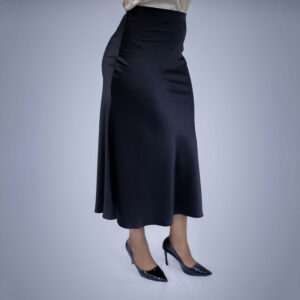 satin skirt defne