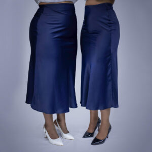 satin skirt defne